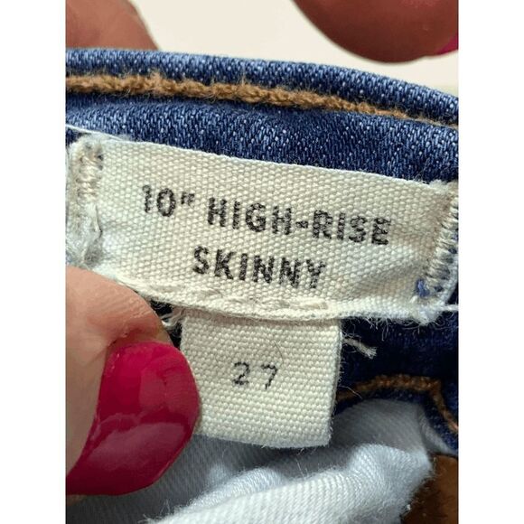 Madewell 10" High-Rise Skinny Jean Size 27 - Picture 3 of 7